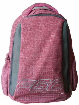 Macaroni Pink and Grey Laureate Student Backpack