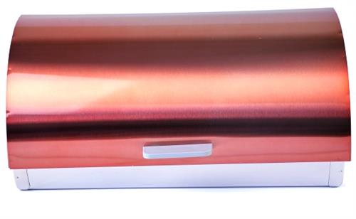 Totally Unique Totally Stainless Steel Bread Bin Copper