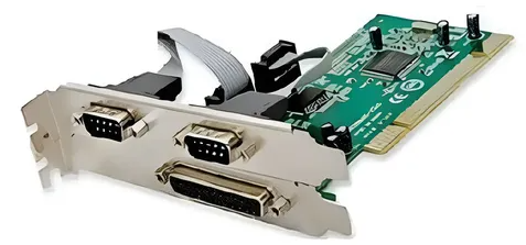 Unique PCI‑E 2x Serial & 1x Parallel multi combo card