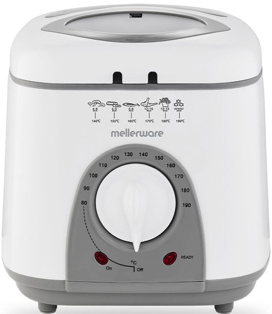 Mellerware Adjustable Temperature 1 Litre Plastic Deep Fryer