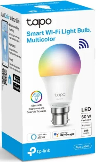 TP Link Tapo L530B Smart Wi-Fi Multicolour Light Bulb
