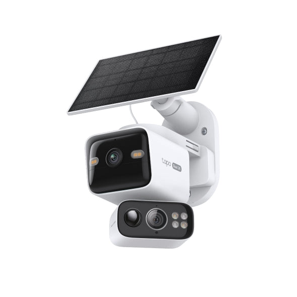 TP Link Tapo C645D Dual Lens Solar Pan Tilt Camera Kit