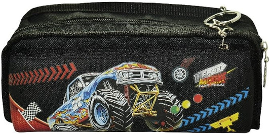 Brainware Racing Team Car Black Pencil Case