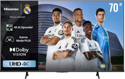 Hisense 70 Inch A6Q 4k UHD Smart LED TV