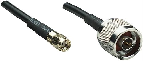 Intellinet Antenna N Type Male and RP SMA Female Cable