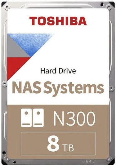 Toshiba N300 8TB NAS Internal SATA Hard Drive