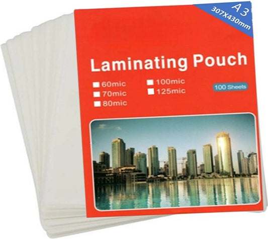 Brainware A3 160mic 100 Sheets Laminating Pouch