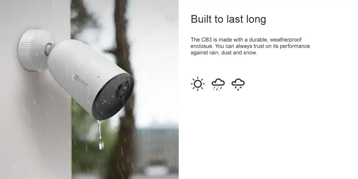 EZVIZ CB3 Solar Panel Bundle 1080P (2MP)