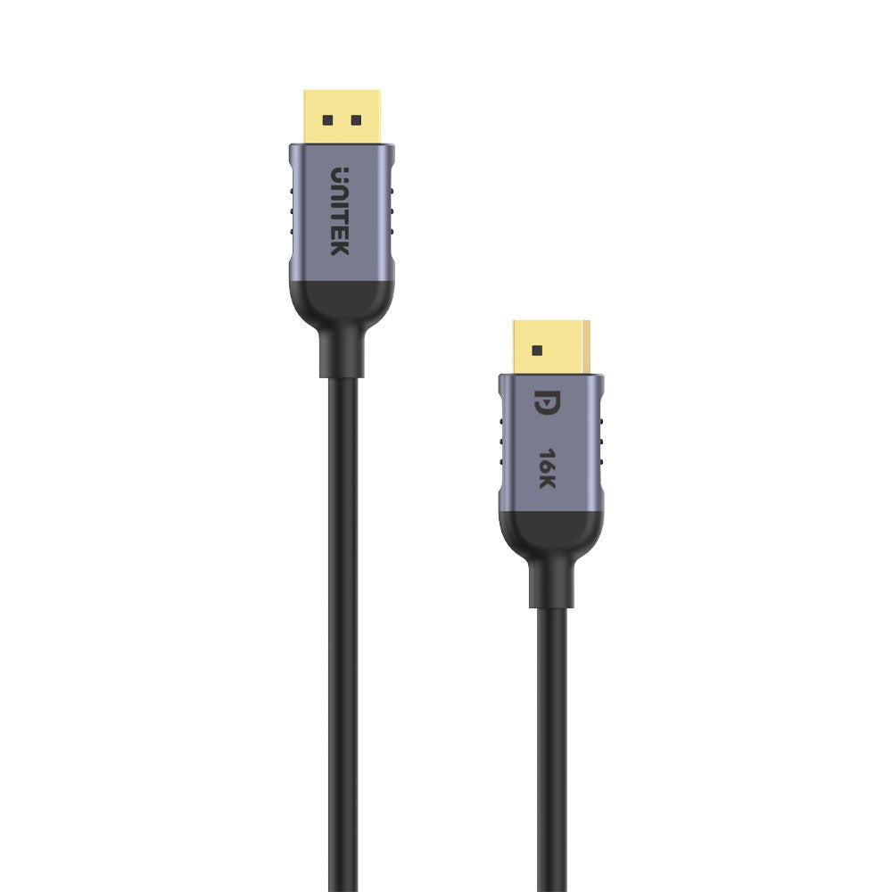 Unitek C1626gy01 2m 16k @120hz Displayport 2.1 Cable — Unitek | Guards on Duty Shop