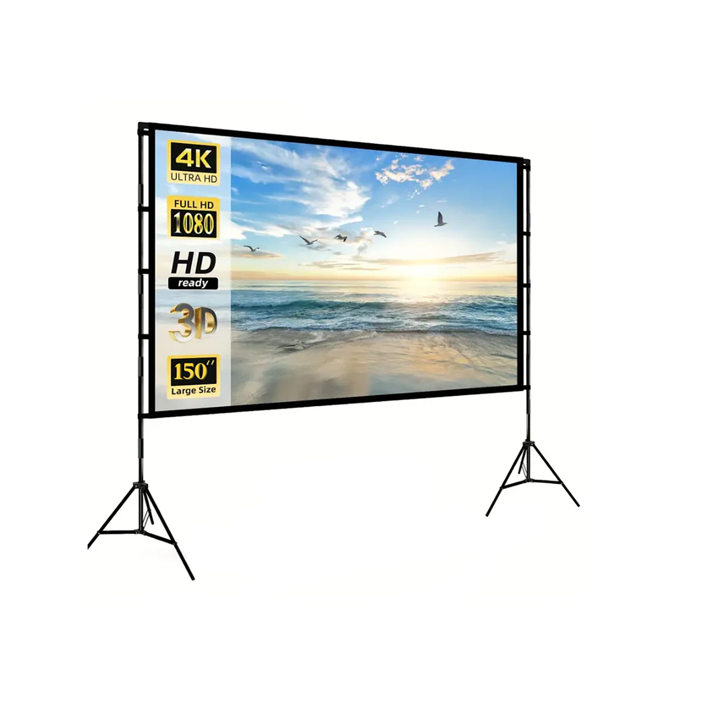 Hisense Pull-Down 100" Projection Screen - Guards On Duty Shop & Security Guards