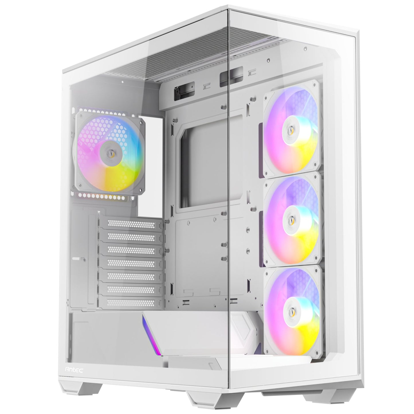 Antec C3 ARGB ATX | Micro-ATX | ITX ARGB Mid-Tower Gaming Chassis – White - Guards On Duty Shop & Security Guards