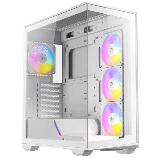 Antec C3 ARGB ATX | Micro-ATX | ITX ARGB Mid-Tower Gaming Chassis – White - Guards On Duty Shop & Security Guards