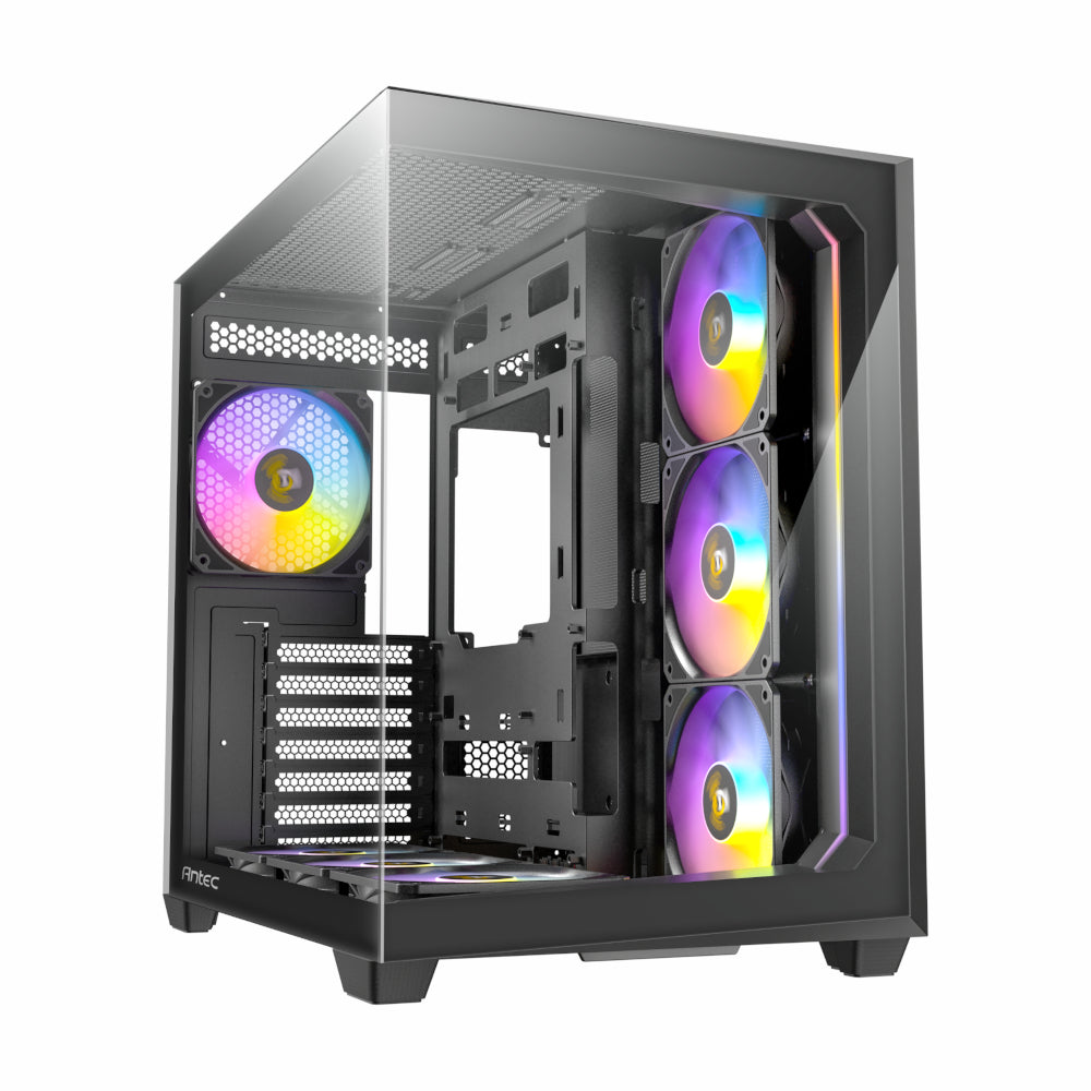 Antec C5 ARGB ATX DUAL Mid Tower Gaming Chassis – Black - Guards On Duty Shop & Security Guards