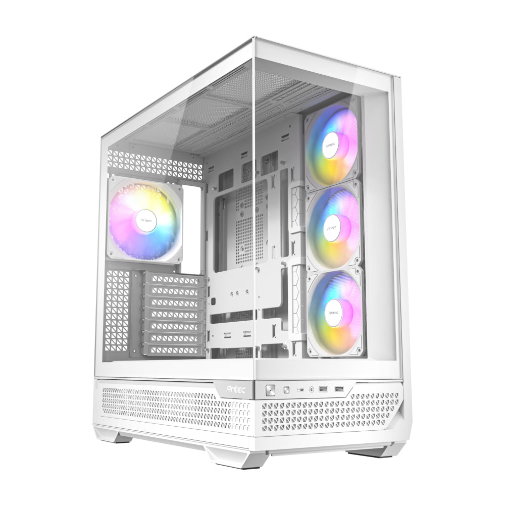 Antec C7 ARGB ATX Mid Tower Gaming Chassis – White - Guards On Duty Shop & Security Guards
