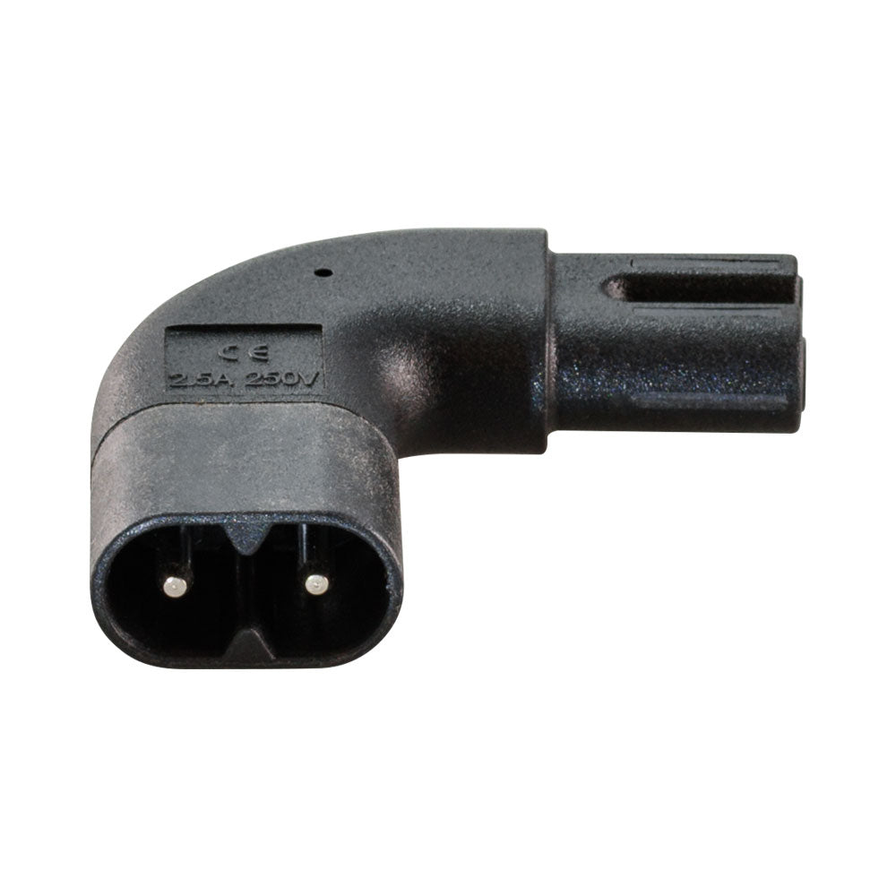 C7 to C8 (figure 8) Adapter Right Angle — LinkQnet | Guards on Duty Shop