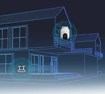 EZVIZ C8c 2K+ (4MP) V2 Full HD Outdoor Pan/Tilt Camera