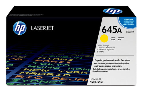 HP 645A CLJ 5500 Yellow Print Toner Cartridge - Guards On Duty Shop & Security Guards