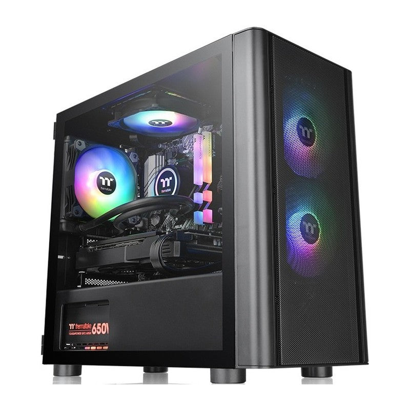 Thermaltake CA-1R1-00S1WN-02 - TT CASE, V150 TG ARGB BREEZE EDITION BLA