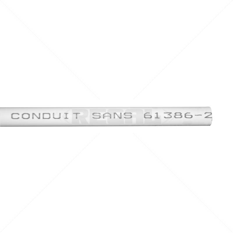 Conduit PVC - 20mm SABS per 4m
