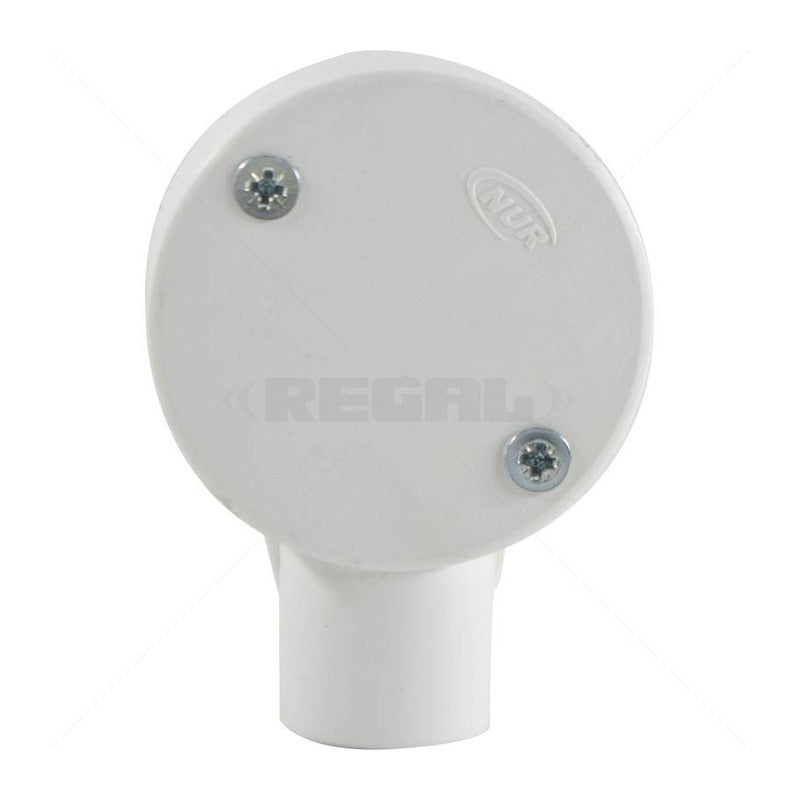 Conduit PVC 20mm 1-Way Box Lid & Screws - Securi-Prod | Guards on Duty Shop South Africa
