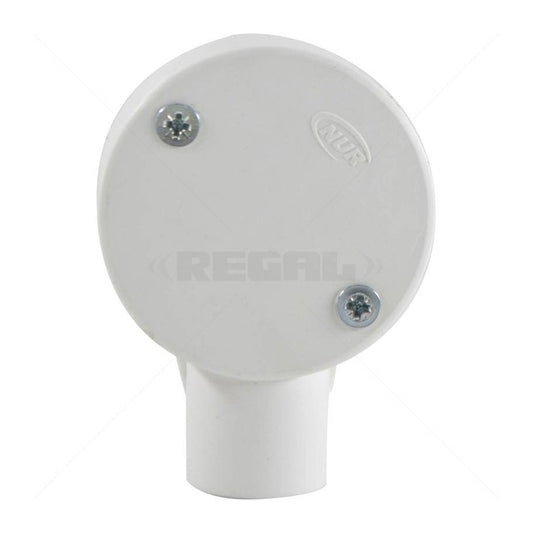 Conduit PVC 20mm 1-Way Box Lid & Screws - Securi-Prod | Guards on Duty Shop South Africa