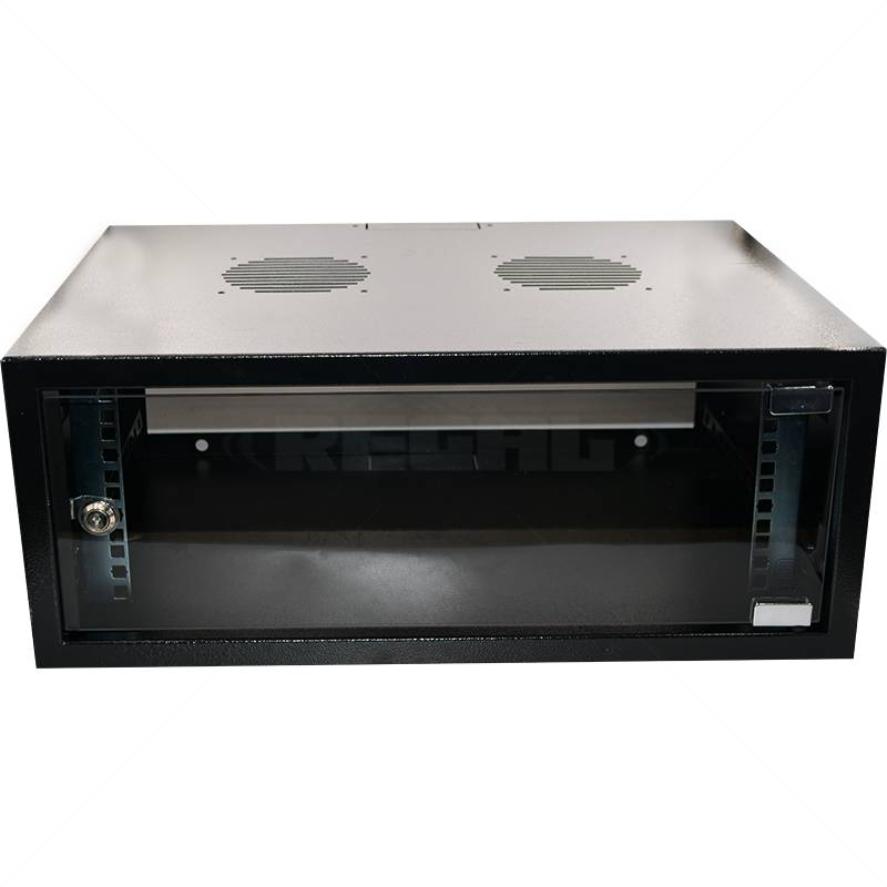 Cabinet 4U Wall Box Solid 400mm excl Fans & Power