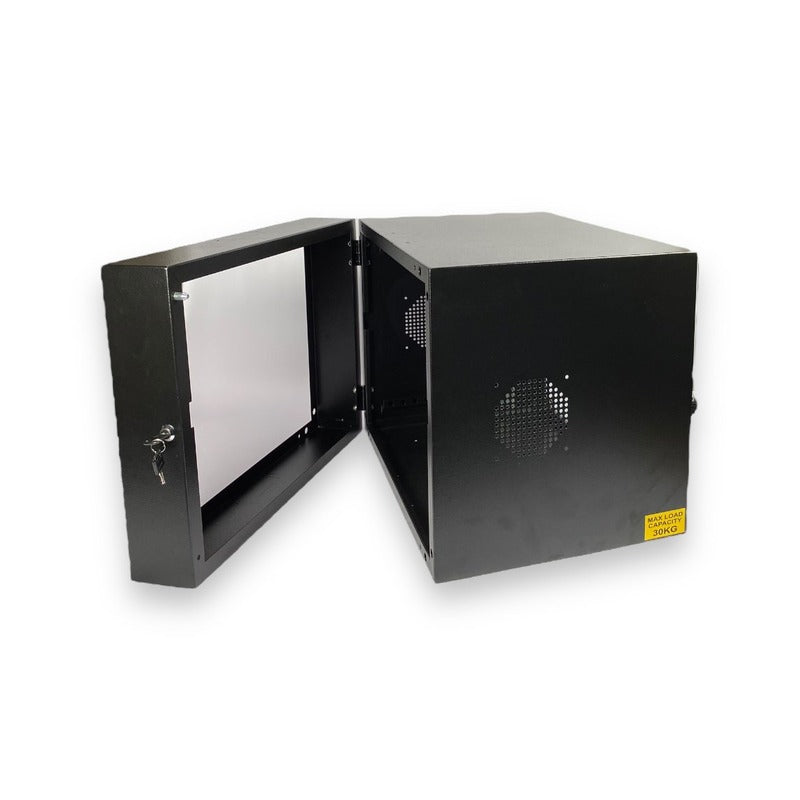 Cabinets CA103-4 - Cabinet 9U Wall Box Swingframe 700mm Deep