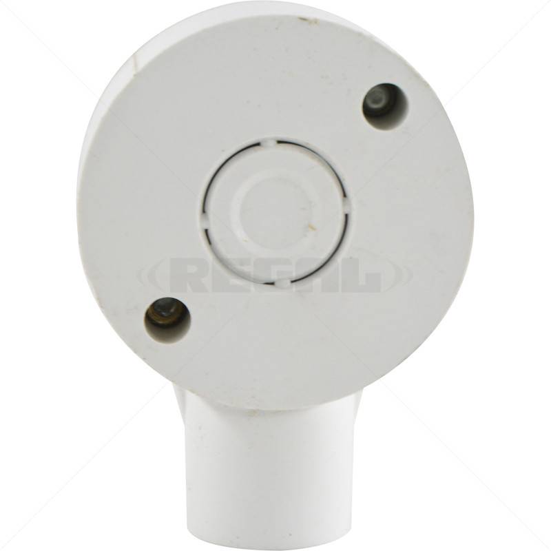 Conduit PVC - 25mm 1-Way Box with Lid and Screws