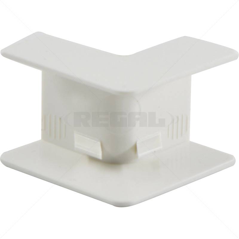 Trunking PVC - 16 x 25 Internal Corner - White