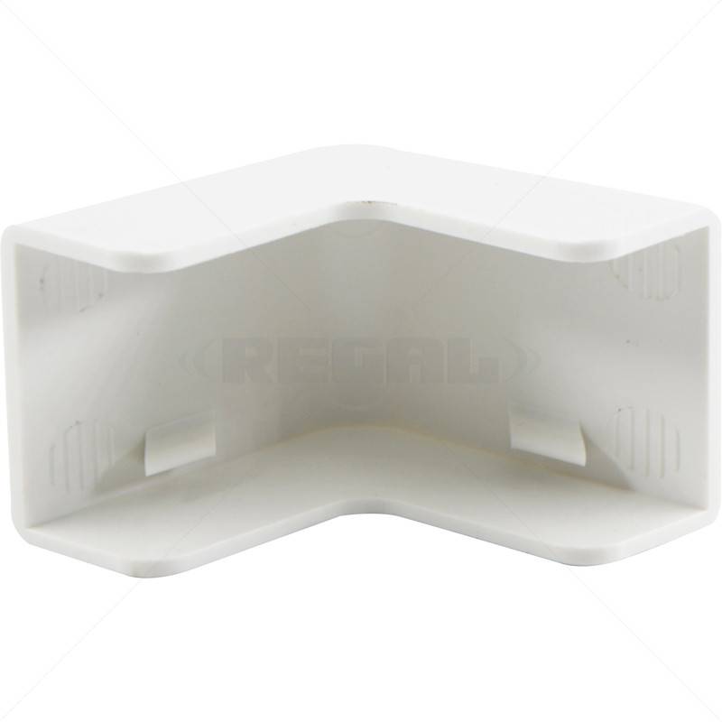 Trunking PVC - 16 x 25 External Corner - White