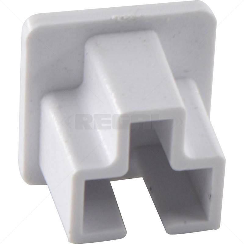 Trunking PVC - 16 x 25 End Cap - White