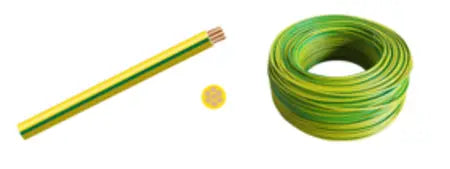 Housewire 1.50mm Green / Yellow 100M