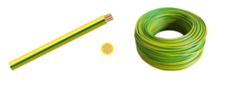 Housewire 2.50mm Green / Yellow 100M