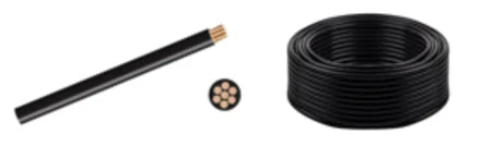 Housewire 2.50mm Black 5M (3 Pack)