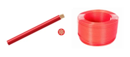 Housewire 4.00mm Red 20M