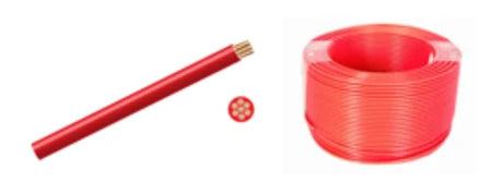 Housewire 4.00mm Red 50M