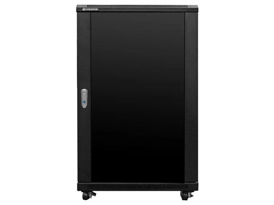 Linkbasic 18U 600 Deep Cabinet 2 Fans & 2 Shelves Guards On Duty Security