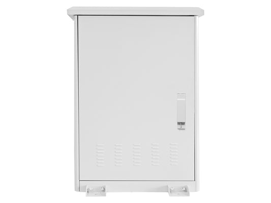Scoop 18U 600mm Deep Outdoor Cabinet with 2 fans - Guards On Duty Shop & Security Guards