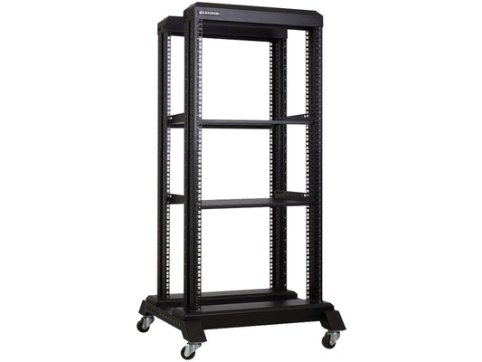 Linkbasic 22U 600 Deep Open Rack & 2 Shelves - Guards On Duty Shop & Security Guards