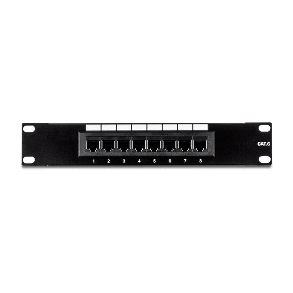 UltraLAN 8 Port CAT6 Patch Panel for Mini Cabinet