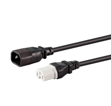Cable Assemble 3 Meter Kettle Male To Female Power Cable - Guards On Duty Shop & Security Guards