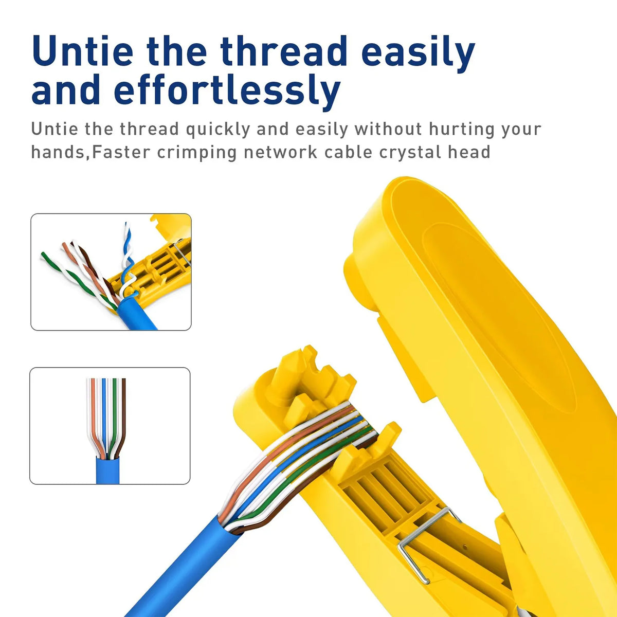 UltraLAN Network Cable Stripper & Untwist Tool