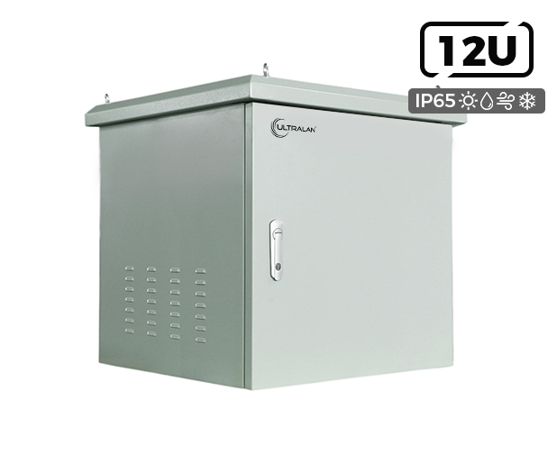 UltraLAN 12U Outdoor Wall Mount Network Cabinet