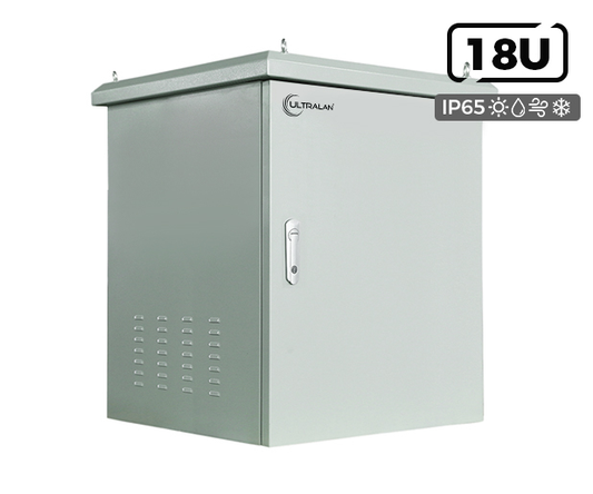 UltraLAN 18U Outdoor Wall Mount Network Cabinet