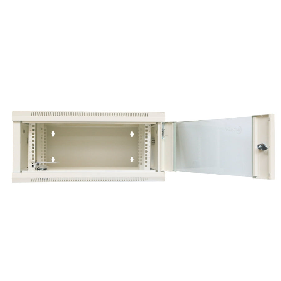 UltraLAN 4U Swing Frame Wall Mount Cabinet (White)