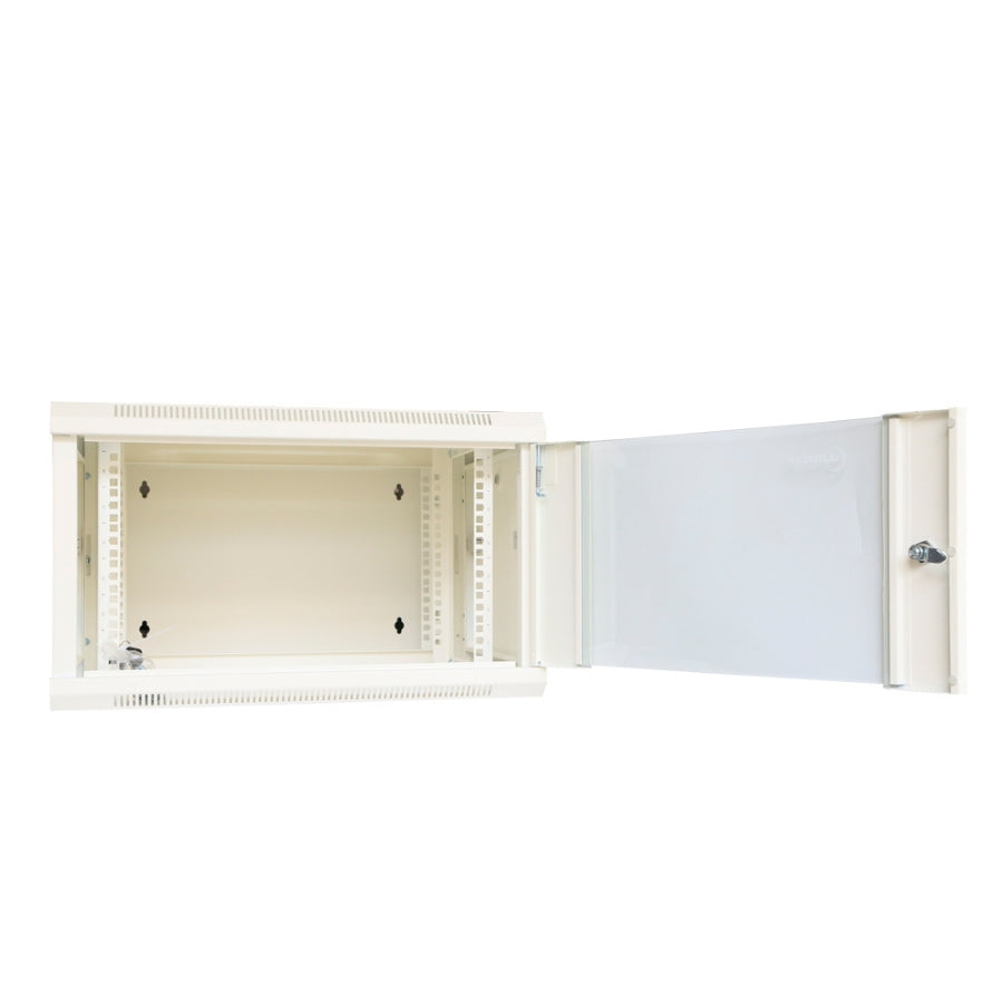 UltraLAN 6U Swing Frame Wall Mount Cabinet (White)