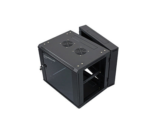 UltraLAN 9U Swing Frame Wall Mount Cabinet