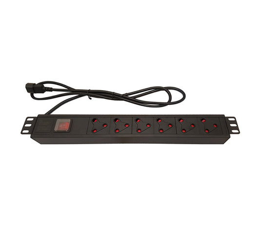 UltraLAN 6-socket (3pin SA) PDU with IEC Power Cord