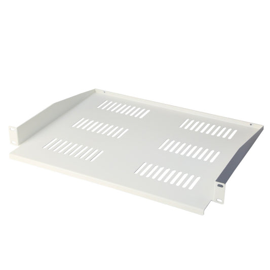 UltraLAN 1U Cantilever Cabinet Shelf (350mm depth – White)