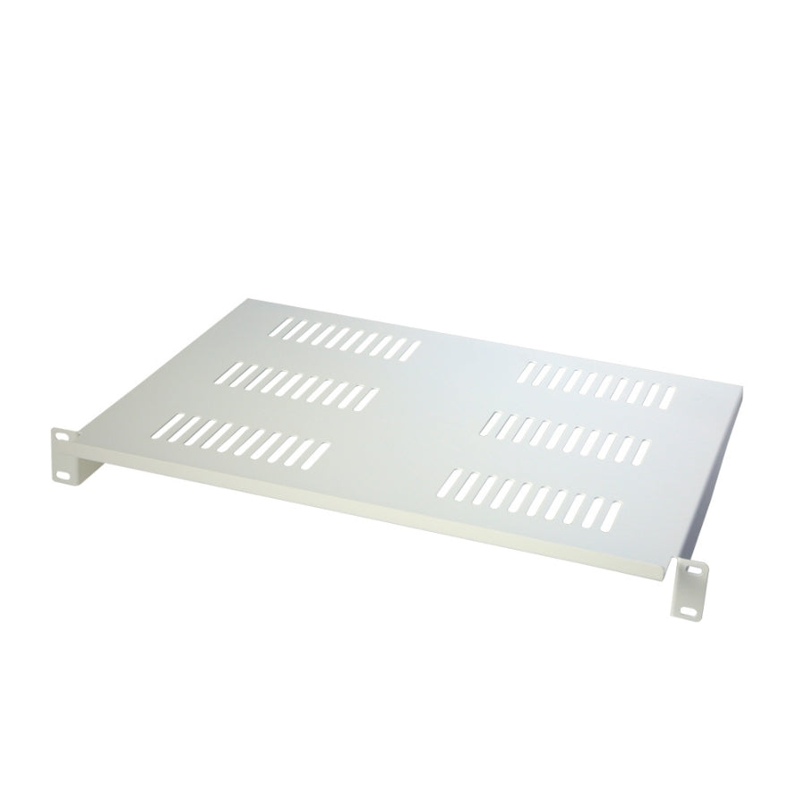 UltraLAN 1U Cantilever Cabinet Shelf (350mm depth – White)